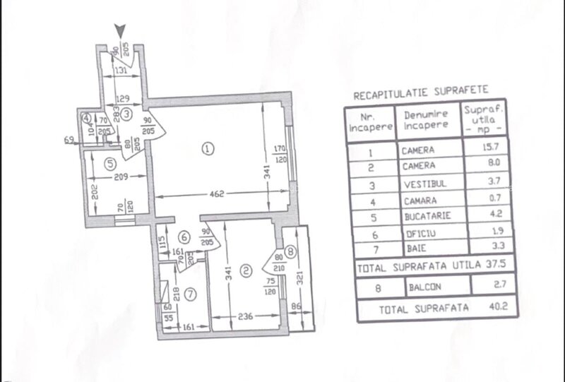 Tei, vanzare apartament 2 camere renovat si mobilat,